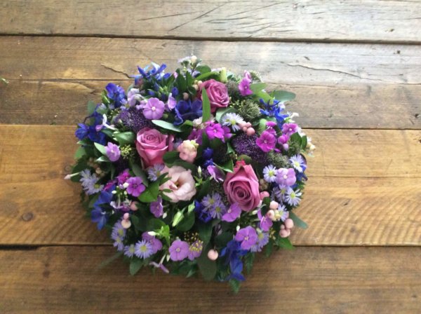 Lilac and Purple Posy Pad