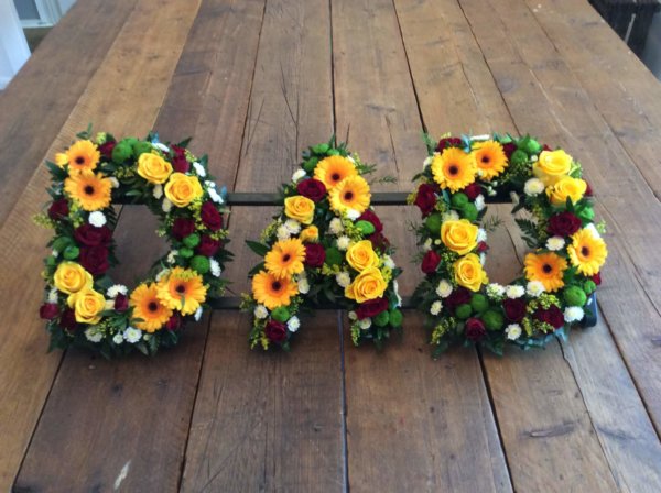 DAD - Yellow, Red and Lime Green