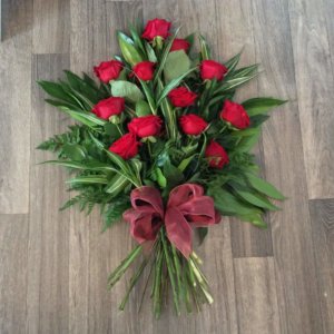 Red Rose Tied Sheaf