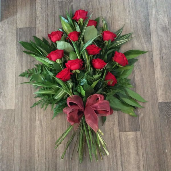Red Rose Tied Sheaf