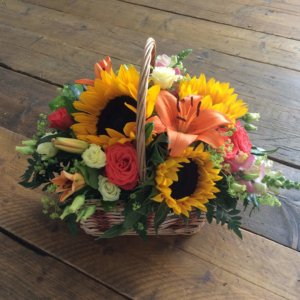 Orange & Yellow Basket