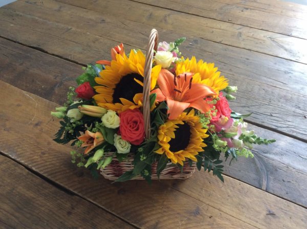 Orange & Yellow Basket