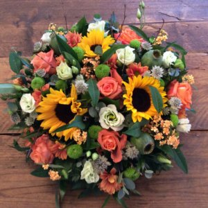 Autumnal Posy Pad
