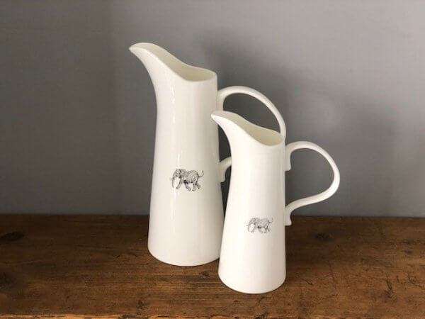 Little Weaver Running Elephant Jug