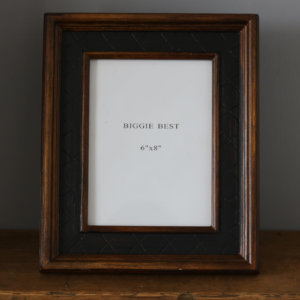 Dark Wooden Photo Frame