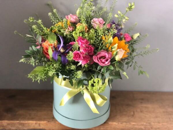 Bright and Beautiful Hatbox