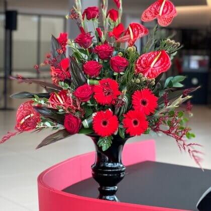 Kendalls Corporate Flowers_Ferrari Showroom