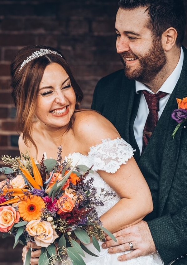 Gemma and Tom, The Barns at Redcoats